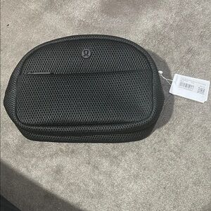 Lululemon Black Mesh City Essentials Pouch
